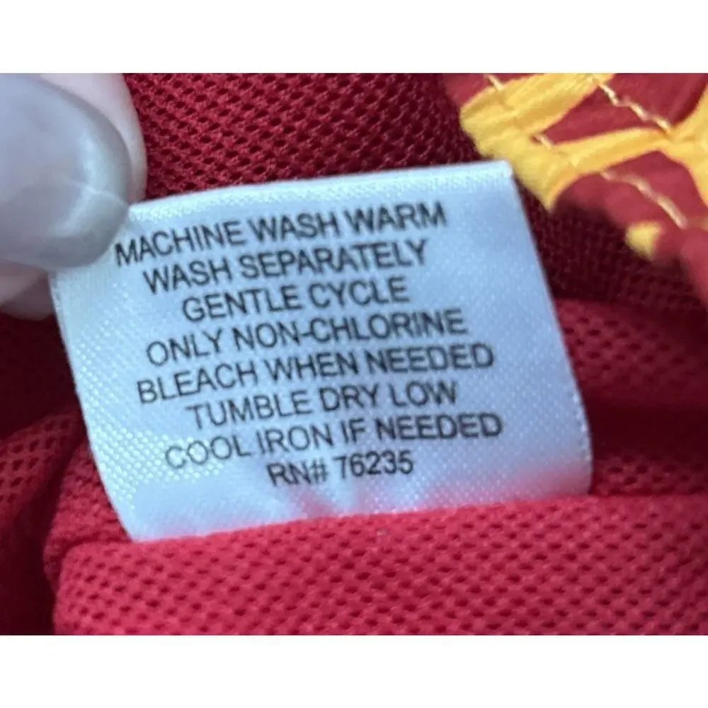 Boca Classics Size XL Red & Yellow Men’s Swim Trunks Bathing Suit Beach Summer